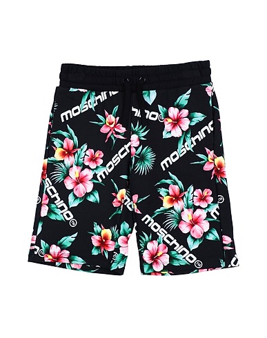 MOSCHINO TEEN Shorts & Bermudas Schwarz 100% Baumwolle