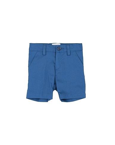 PEUTEREY Shorts & Bermuda Pastel blue 98% Cotton, 2% Elastane
