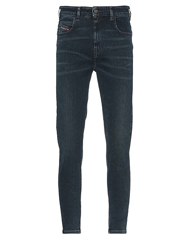 DIESEL Denim pants Blue 70% Cotton, 17% Polyester, 10% Rayon, 3% Elastane