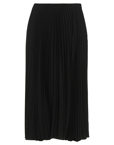 VALENTINO GARAVANI Midi skirt Black 100% Silk