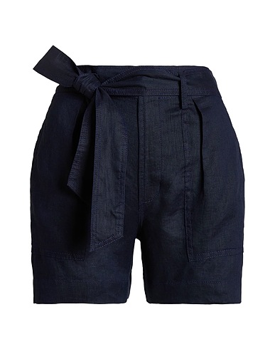 LAUREN RALPH LAUREN Shorts & Bermudas BELTED LINEN SHORT
 Marineblau 100% Leinen