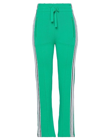 EMMA & GAIA Casual trouser Green 65% Viscose, 35% Polyamide