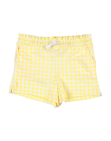 POLO RALPH LAUREN Shorts & Bermuda Yellow 98% Cotton, 2% Elastane