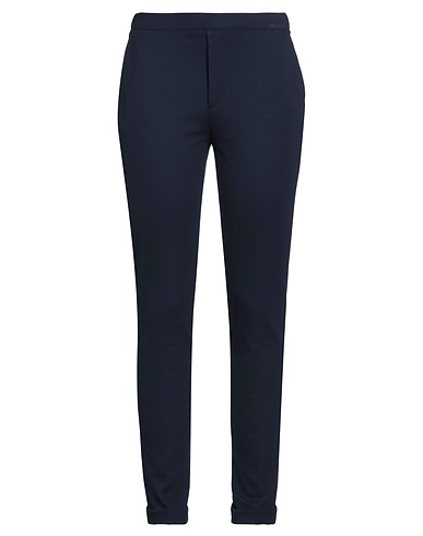 1-ONE Casual pants Midnight blue 69% Viscose, 25% Polyamide, 6% Elastane