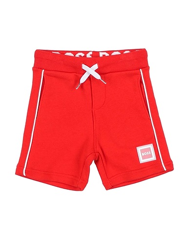 BOSS Shorts & Bermuda Red 87% Cotton, 13% Polyester