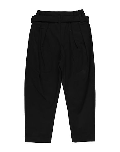 ANJA SCHWERBROCK Pantalone Nero 97% Cotone, 3% Elastan