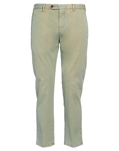PT Torino Casual trouser Sage green 96% Cotton, 4% Elastane