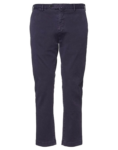 PT Torino Casual trouser Purple 98% Cotton, 2% Elastane