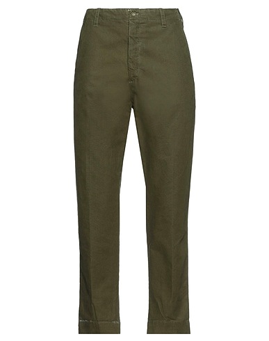 PT Torino Casual trouser Military green 100% Cotton