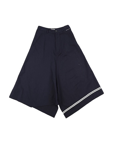 MARNI Shorts & Bermuda Midnight blue 100% Cotton