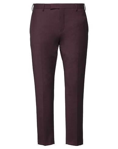 PT Torino Casual pants Plum 95% Virgin Wool, 5% Elastane