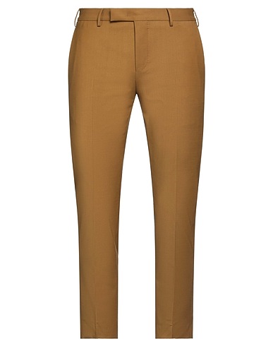 PT Torino Casual trouser Camel 95% Virgin Wool, 5% Elastane