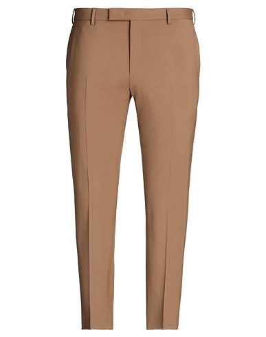 PT Torino Casual pants Brown 95% Virgin Wool, 5% Elastane