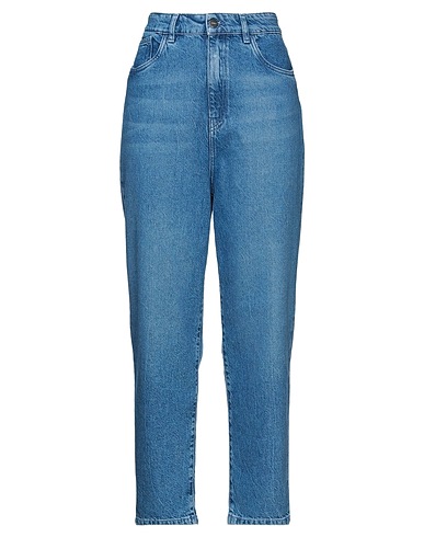 PINKO Denim trousers Blue 61% Cotton, 39% Lyocell