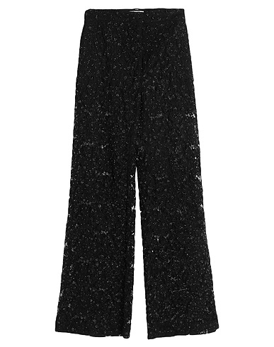 VALENTINO GARAVANI Casual trouser Black 43% Viscose, 34% Cotton, 23% Polyamide