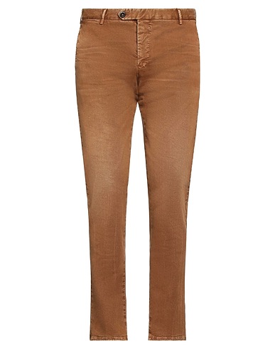 PT Torino Denim pants Camel 98% Cotton, 2% Elastane