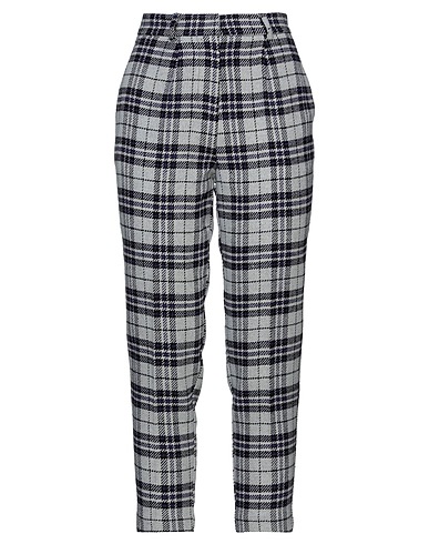 VICOLO Casual trouser Grey 50% Acrylic, 25% Polyester, 20% Wool, 5% Other Fibres