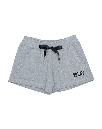 TWO PLAY Shorts & Bermudas Grau 100% Baumwolle