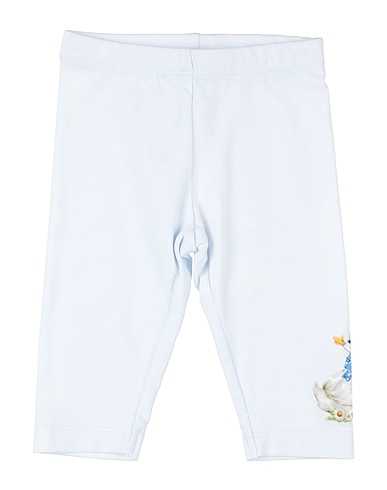 MONNALISA Leggings White 95% Cotton, 5% Elastane