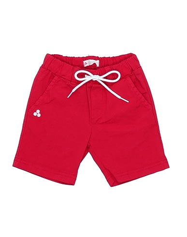 PEUTEREY Shorts & Bermuda Red 97% Cotton, 3% Elastane