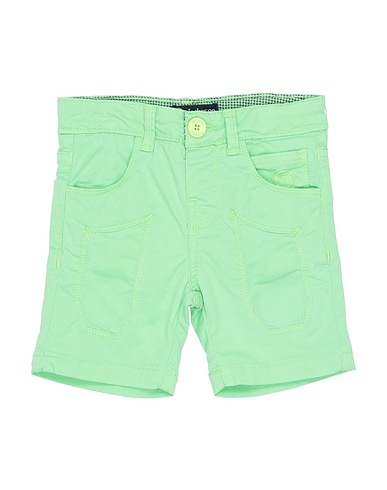 JECKERSON Shorts & Bermuda Lime green 98% Cotton, 2% Elastane
