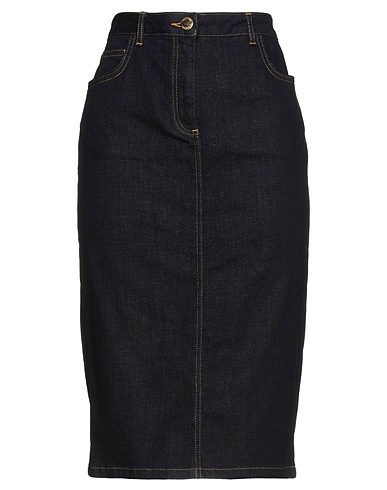 BOUTIQUE MOSCHINO Denim skirt Blue 70% Cotton, 14% Lyocell, 14% Polyester, 2% Other Fibres