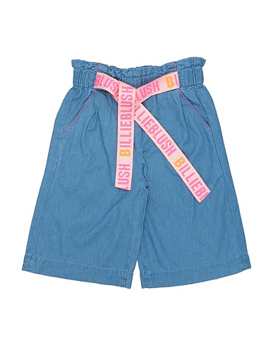 BILLIEBLUSH Denim trousers Blue 100% Cotton, Polyester