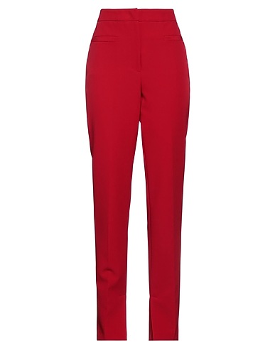 MANUEL RITZ Casual trouser Red 90% Polyester, 10% Elastane