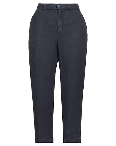 MASON'S Pantalone Blu navy 53% Lyocell, 24% Lino, 23% Viscosa