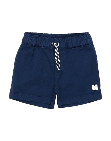 CARRÉMENT BEAU Shorts & Bermuda Midnight blue 98% Cotton, 2% Elastane