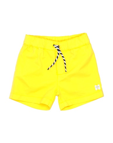 CARRÉMENT BEAU Shorts et Bermudas Jaune 98% Coton, 2% Élasthanne