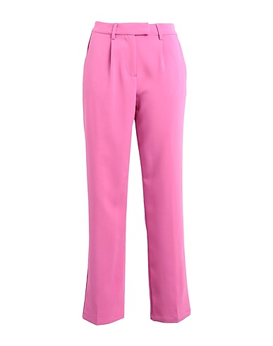 ONLY Pantalone Fucsia 70% Poliestere riciclato, 25% Viscosa, 5% Elastan