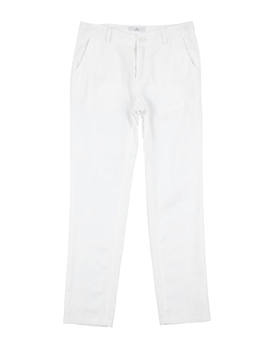 PETIT Casual trouser White 97% Cotton, 3% Elastane