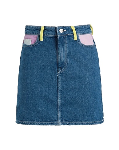 ONLY Denim skirt Blue 80% Cotton, 20% Recycled cotton