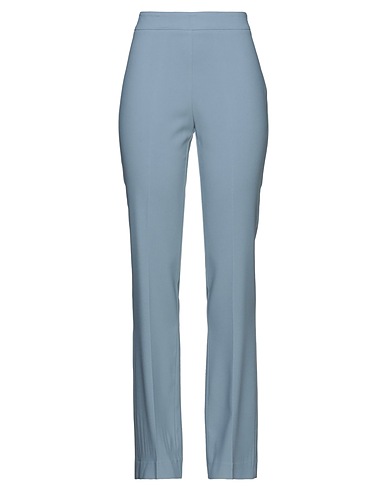 ATOS LOMBARDINI Casual pants Slate blue 80% Acetate, 17% Viscose, 3% Elastane