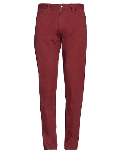 HARMONT & BLAINE Casual pants Chocolate brown 98% Cotton, 2% Elastane