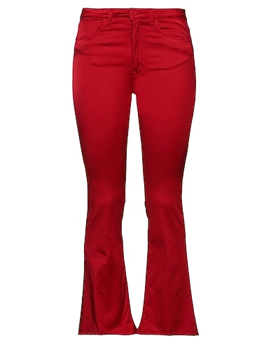 DONDUP Casual trouser Red 53% Cotton, 43% Viscose, 4% Elastane