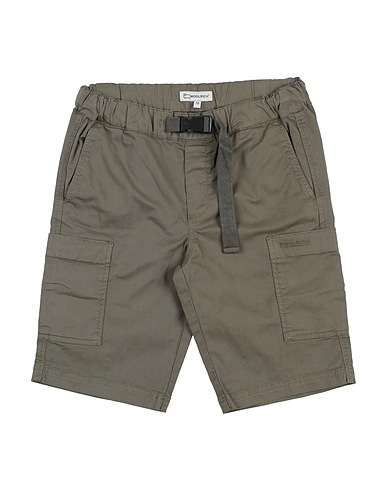 WOOLRICH Shorts & Bermuda Military green 98% Cotton, 2% Elastane