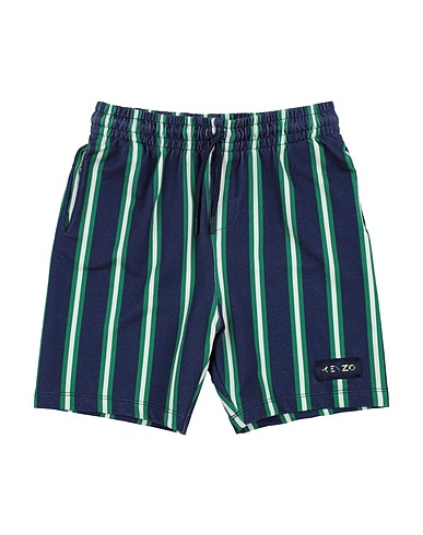 KENZO KIDS Shorts & Bermuda Midnight blue 96% Cotton, 4% Elastane