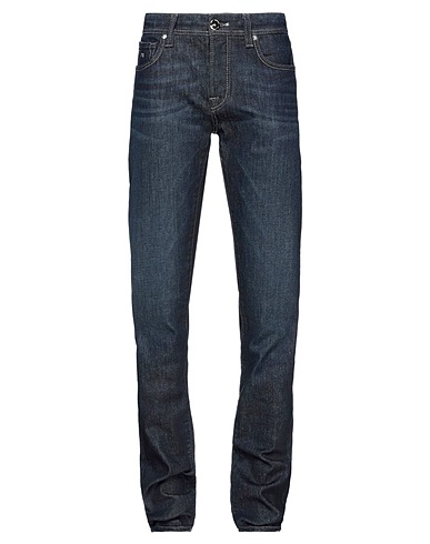 TRAMAROSSA Denim trousers Blue 98% Cotton, 2% Elastane