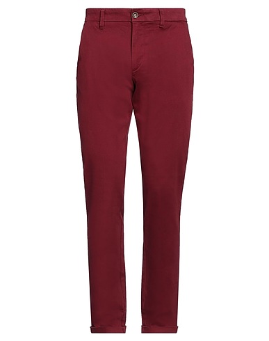 HARMONT & BLAINE Casual trouser Burgundy 98% Cotton, 2% Elastane