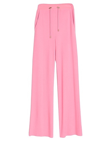 BALMAIN Casual trouser Pink 70% Cashmere, 30% Silk
