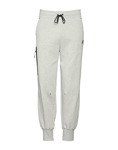 NIKE Casual trouser Light grey 69% Cotton, 31% Polyester