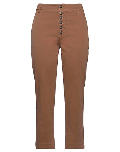 DONDUP Casual trouser Camel 97% Cotton, 3% Elastane