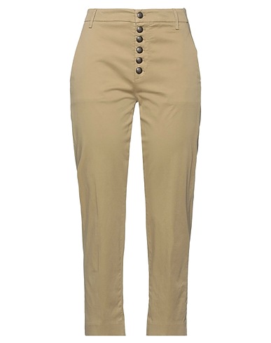 DONDUP Casual trouser Beige 97% Cotton, 3% Elastane