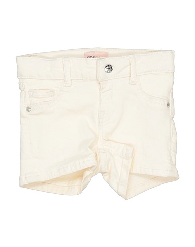 KIDS ONLY Denim shorts Ivory 98% Cotton, 2% Elastane