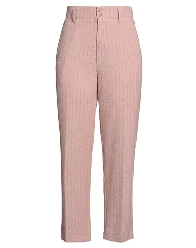 FORTE_FORTE Casual trouser Blush 35% Synthetic fibers, 32% Cotton, 26% Virgin Wool, 6% Silk, 1% Linen