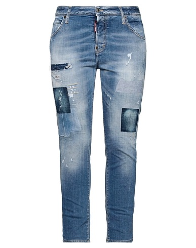 DSQUARED2 Denim trousers Blue 99% Cotton, 1% Elastane