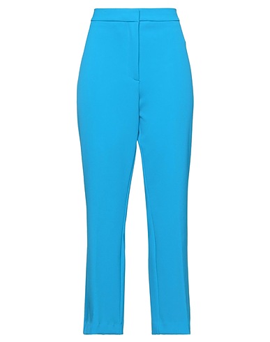 SOLOTRE Casual pants Azure 96% Polyester, 4% Elastane