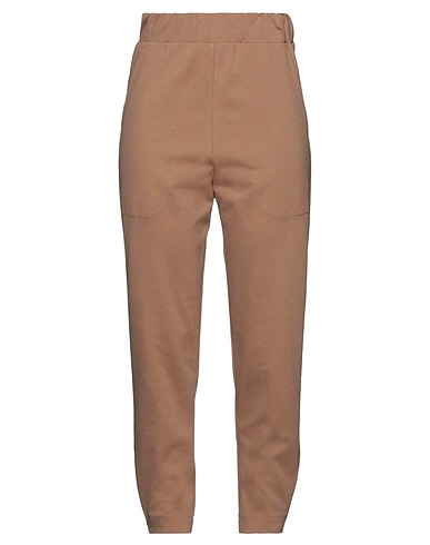 MERCI ITALIA Casual pants Camel 65% Viscose, 32% Nylon, 3% Elastane